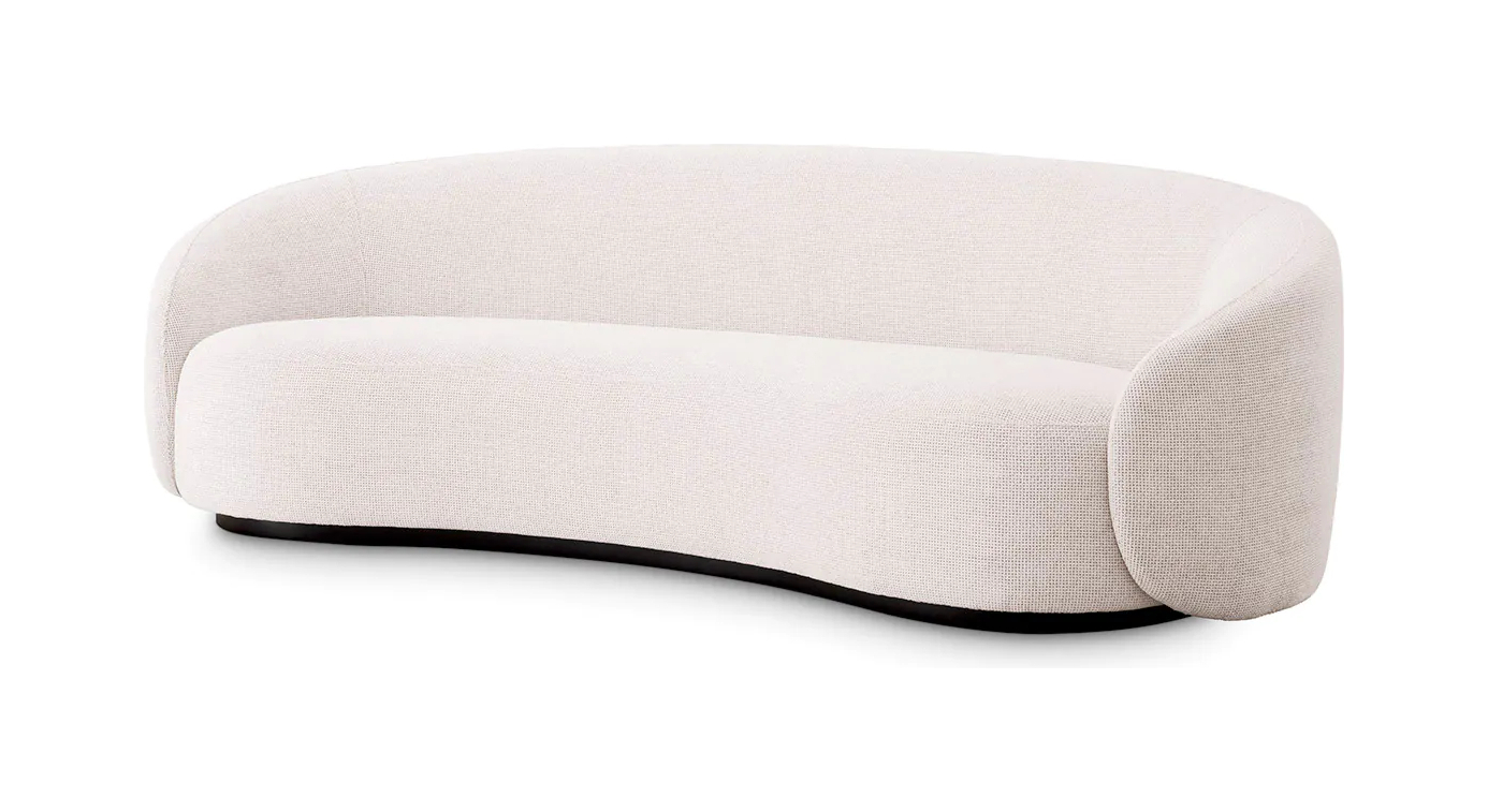 Диван AMORE 235х105 см нежно-белый