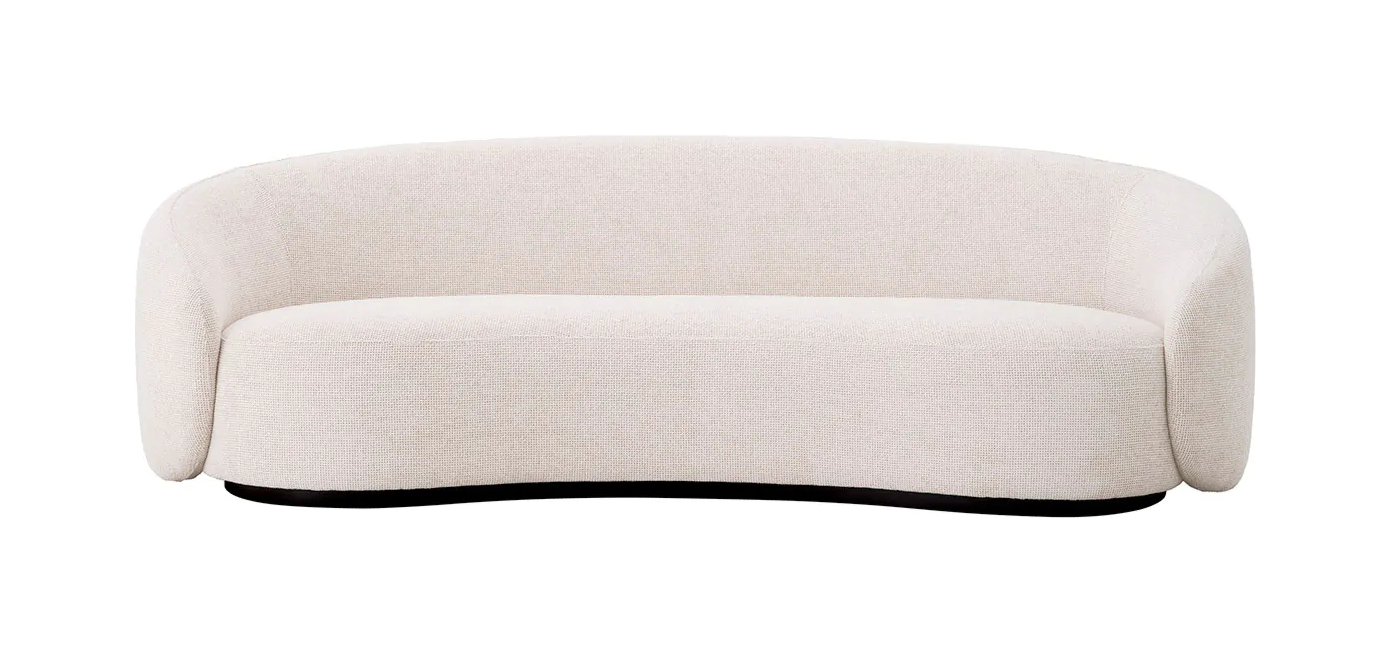 Диван AMORE 235х105 см нежно-белый Eichholtz 115777