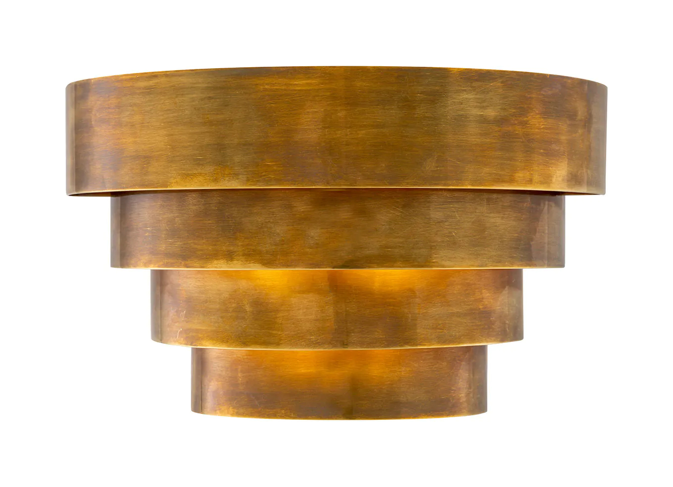 Настенный светильник RIZZI SINGLE старинная латунь