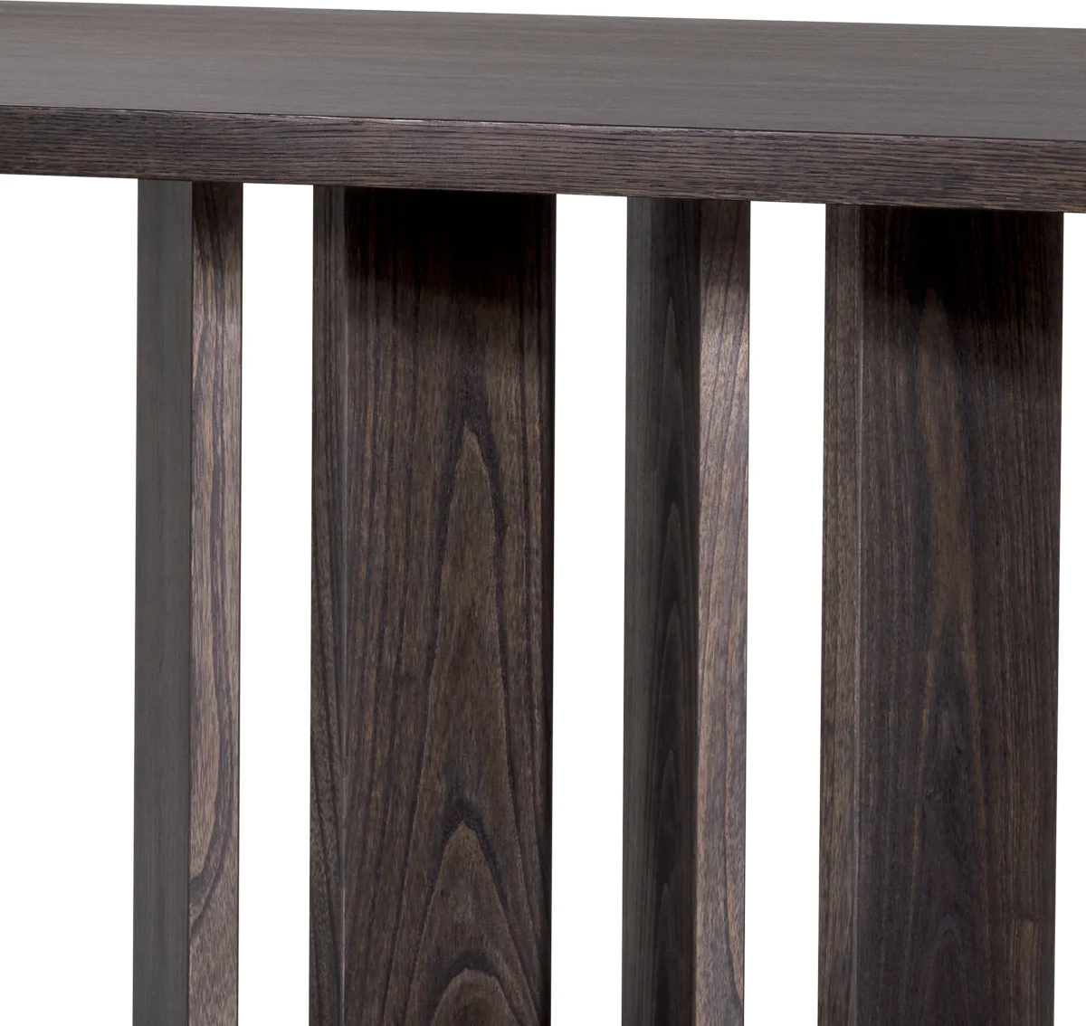 Обеденный стол JULIUS 240х100 см прямоугольный, дубовый шпон цвета мокко Eichholtz 117437