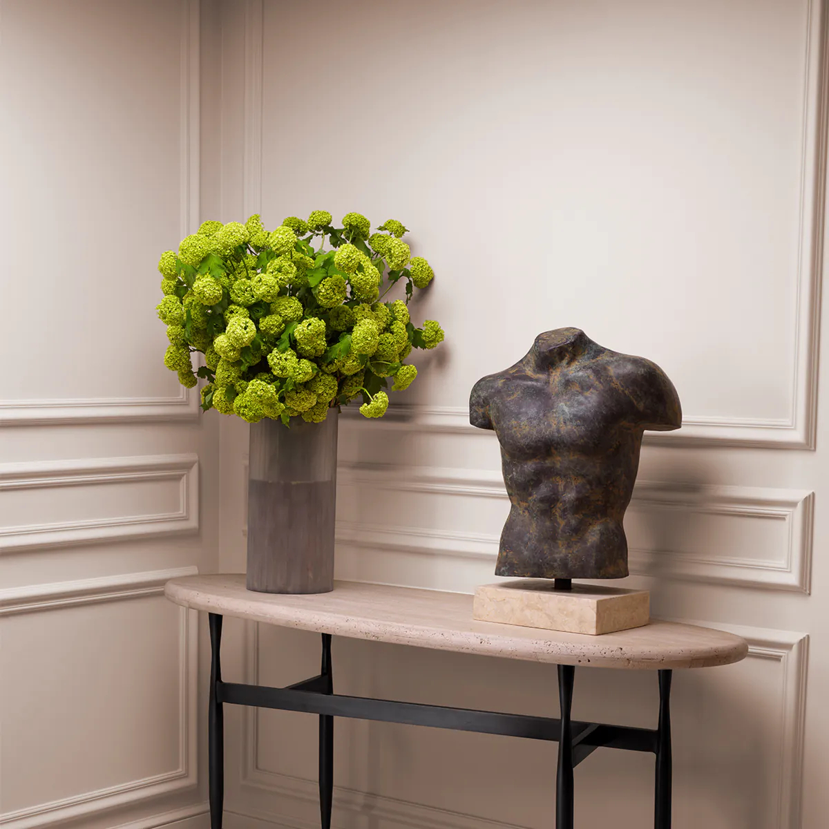 Букет из гортензий SNOWBALL REAL TOUCH 36 шт искусственные «Снежный ком» – 2