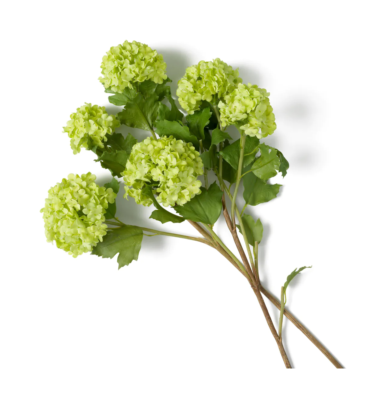 Букет из гортензий SNOWBALL REAL TOUCH 36 шт искусственные «Снежный ком» Eichholtz 119294