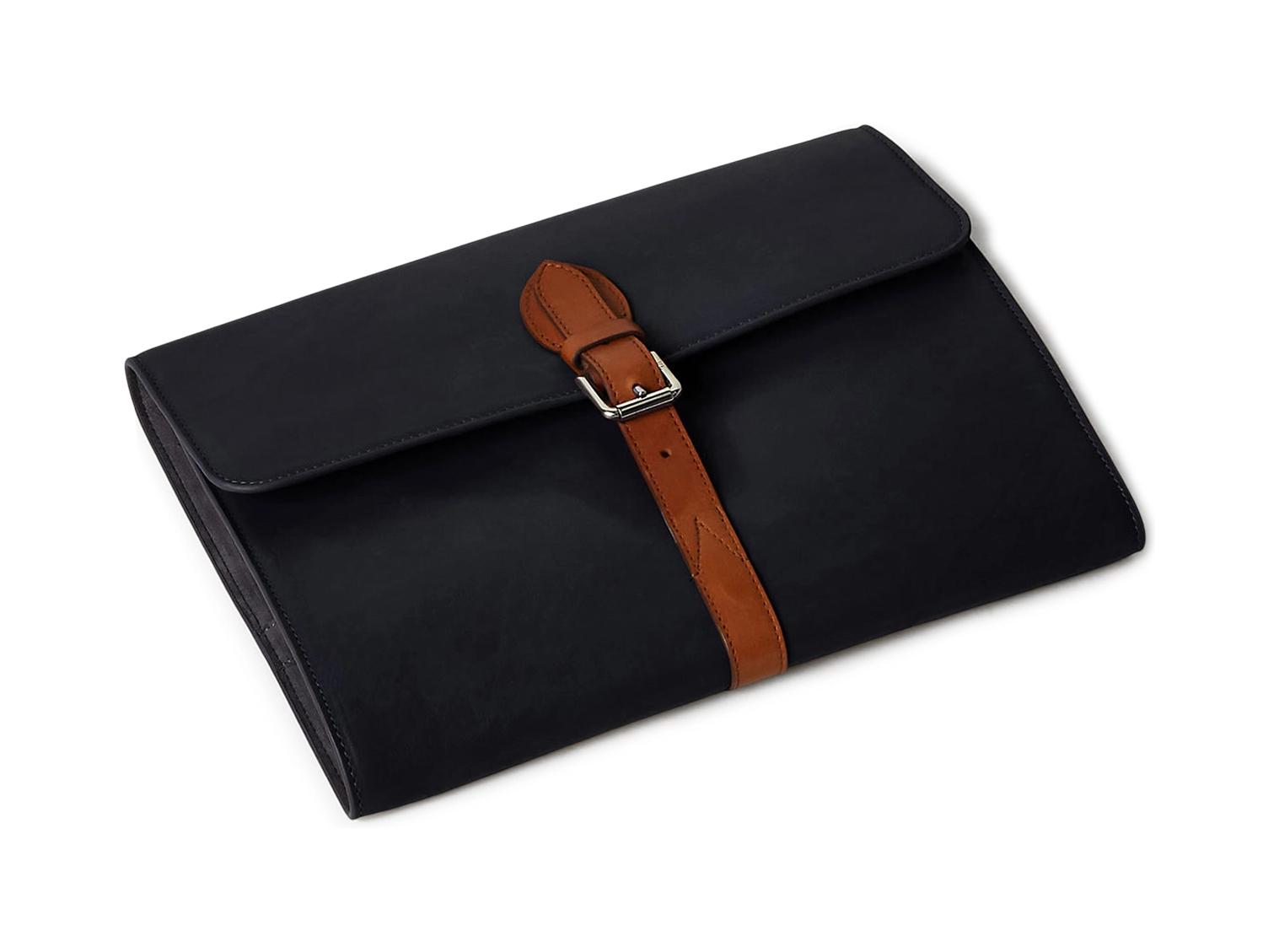 Дорожный органайзер TOLEDO кожа, замша черный