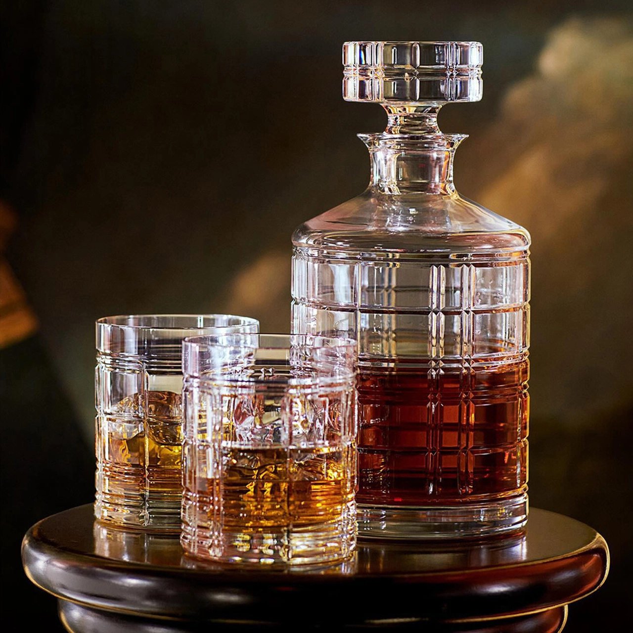 Набор графин и 2 бокала HUDSON хрусталь Ralph Lauren Home 680842802004