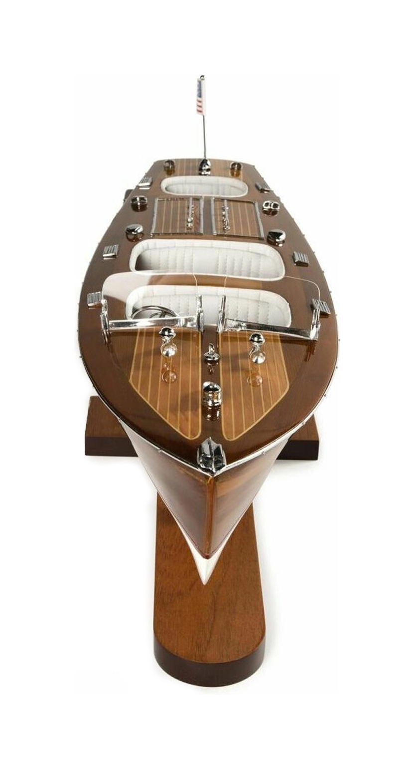 Статуэтка CHRIS CRAFT TRIPLE COCKPIT катер Ralph Lauren Home AS183