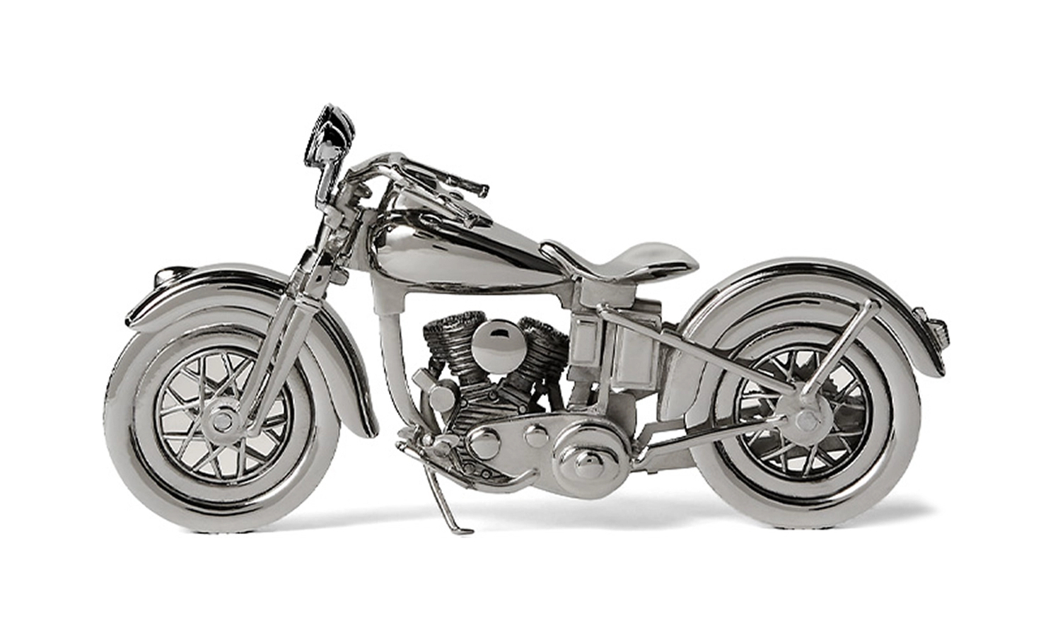 Статуэтка мотоцикл ELY 19 см никель Ralph Lauren Home 682856934001