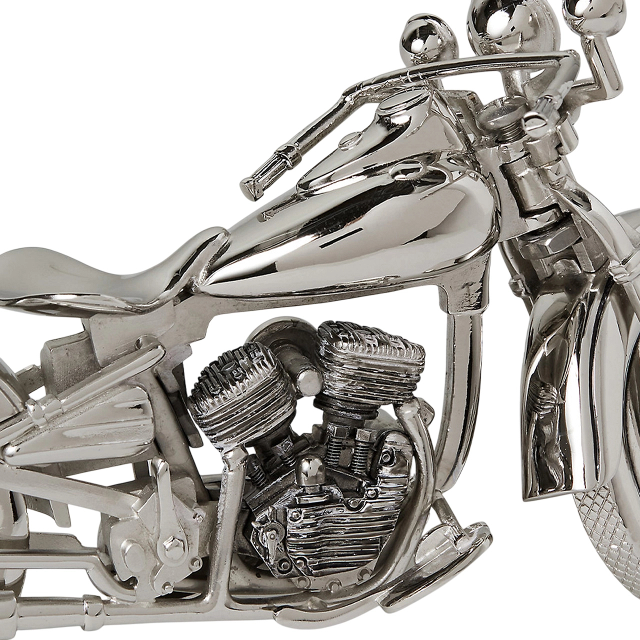 Статуэтка мотоцикл ELY 19 см никель Ralph Lauren Home 682856934001