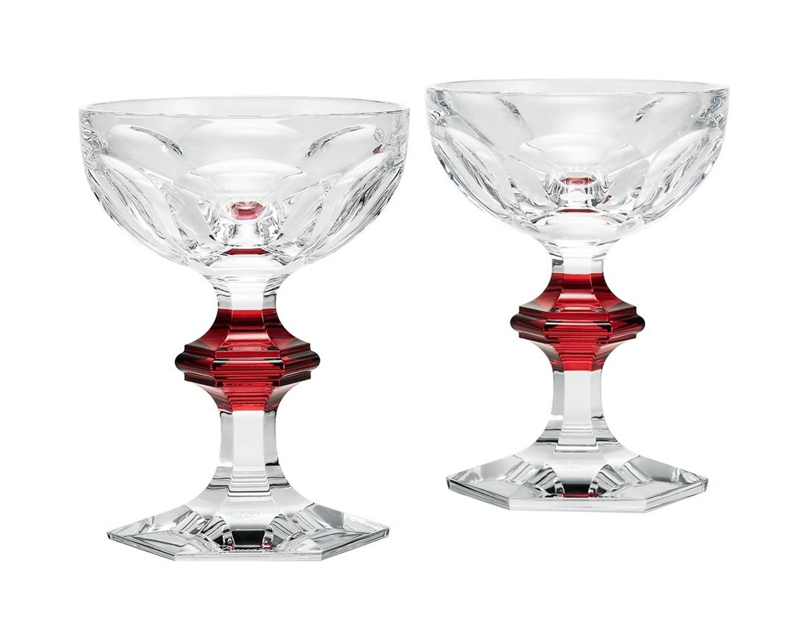 Набор из 2-х бокалов для шампанского HARCOURT 170 мл хрусталь красный