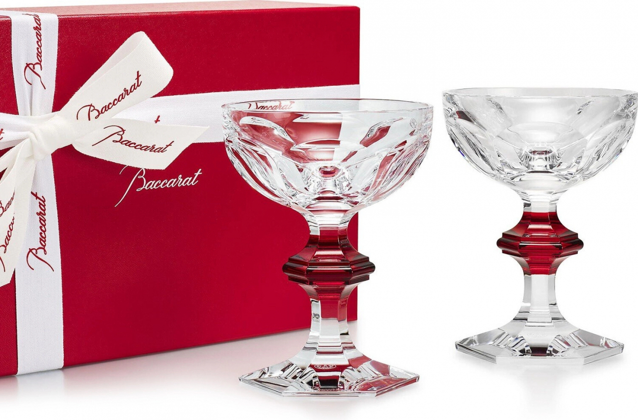 Набор из 2-х бокалов для шампанского HARCOURT 170 мл хрусталь красный Baccarat 2814393