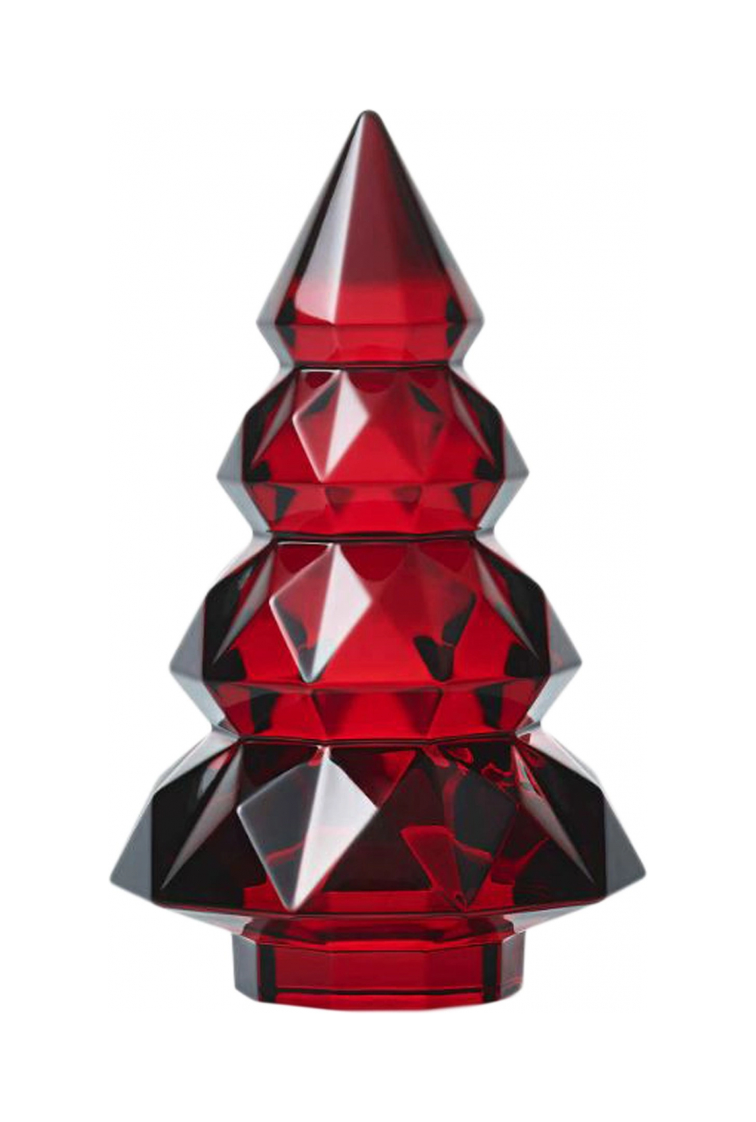 Скульптура LOUXOR Ель 13 см хрусталь красная