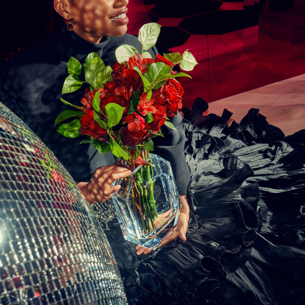 Ваза для цветов OCTOGONE 16 см хрусталь прозрачная Baccarat 2815146