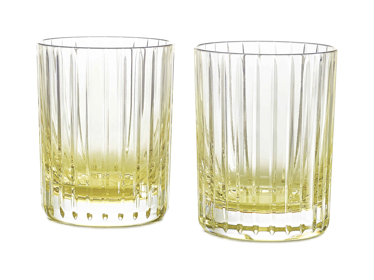 Набор из 2-х бокалов для виски HARMONIE 360 мл хрусталь желтый