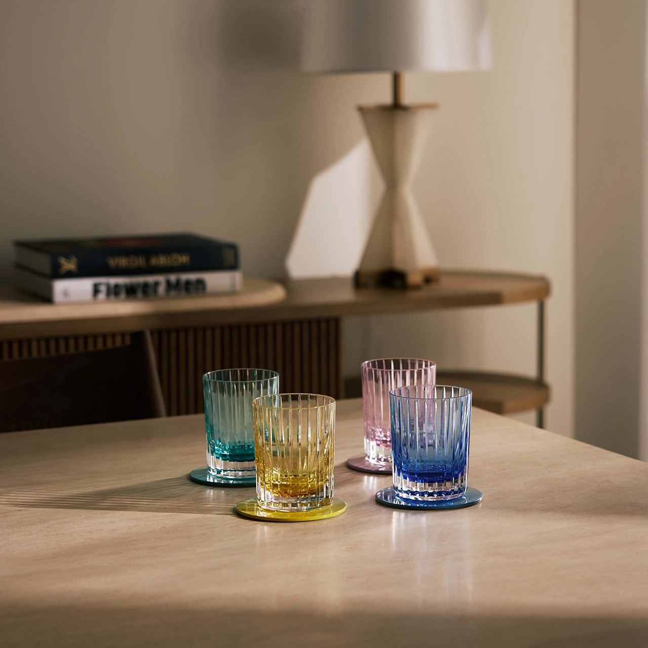 Бокал для виски HARMONIE 360 мл хрусталь голубой – 2