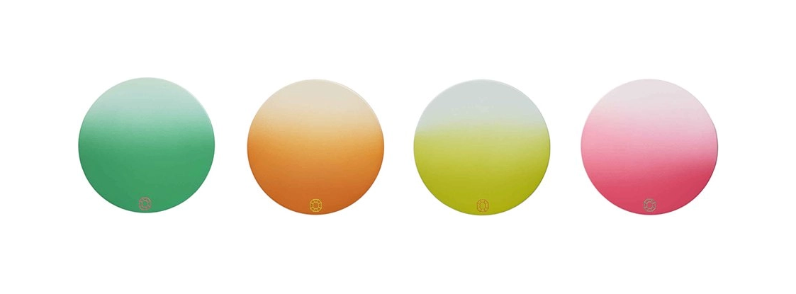 Подставки для стаканов OCTOGONE INTENSE 4 шт разноцветные Baccarat 2817390