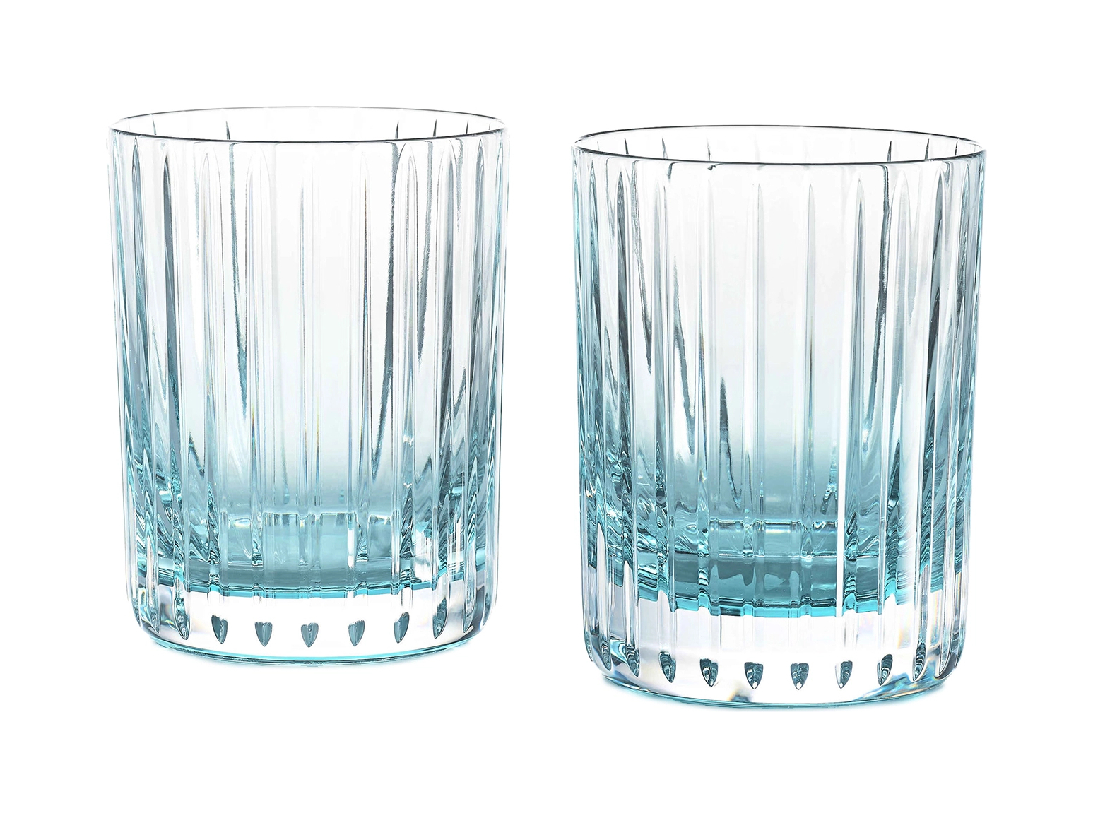 Набор из 2-х бокалов для виски HARMONIE 360 мл хрусталь бирюзовый