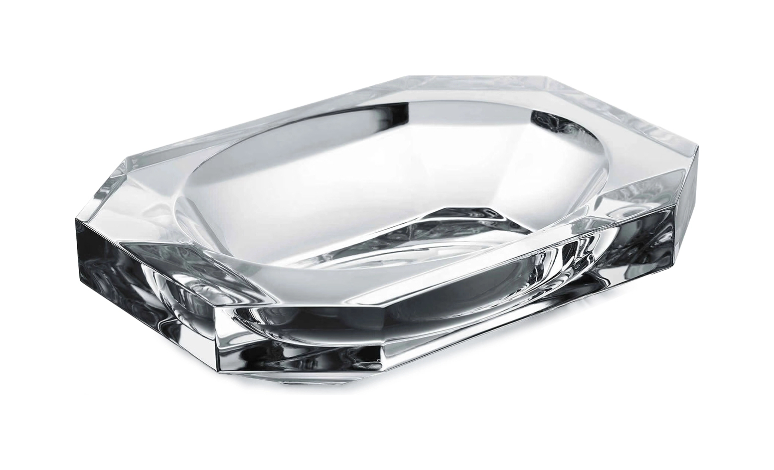 Мелочница Baccarat OCTOGONE 18 см хрусталь прозрачная