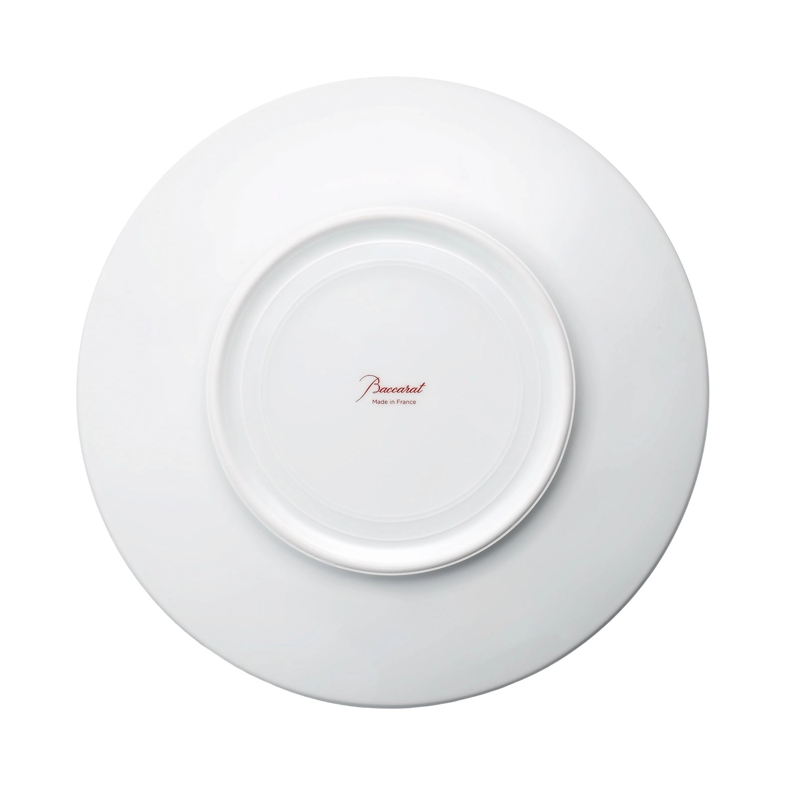 Набор из 2 десертных тарелок ARCADIA 21 см фарфор красный Baccarat 2817036