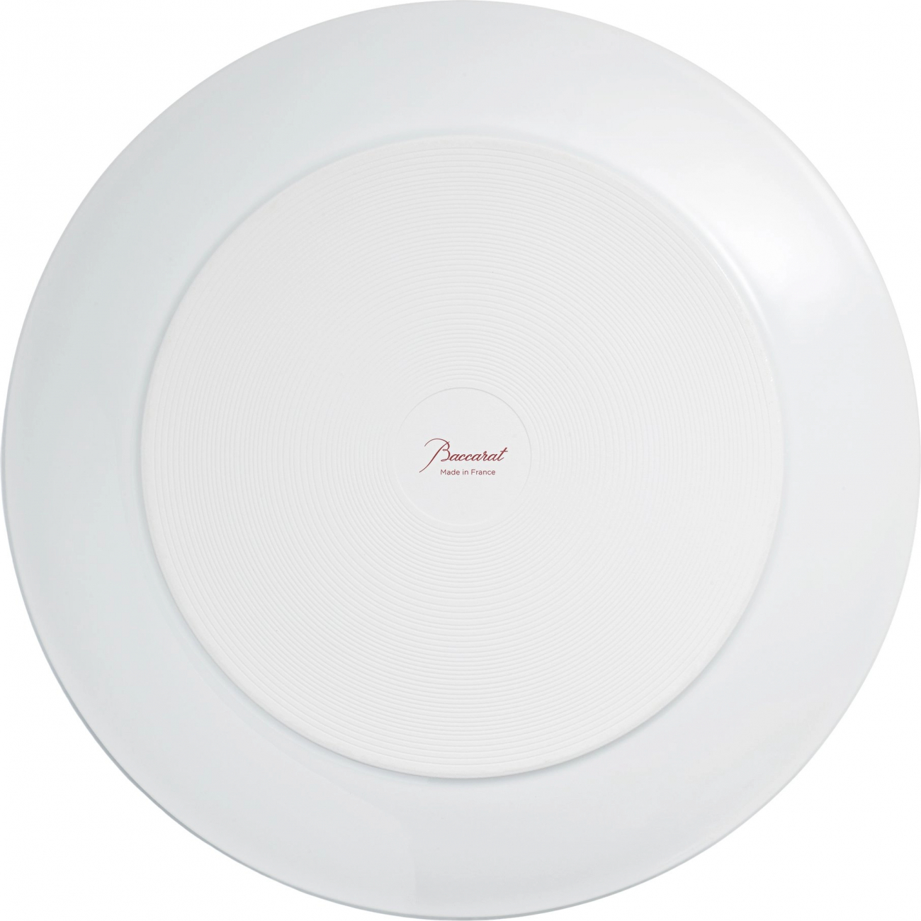 Тарелка подстановочная ARCADIA 31 см фарфор красная Baccarat 2817038