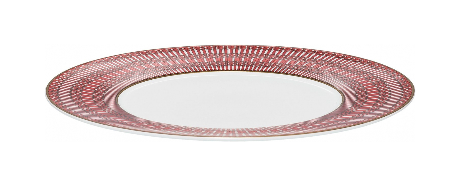 Набор тарелок обеденных ARCADIA 2 шт фарфор 27 см красный Baccarat 2817037