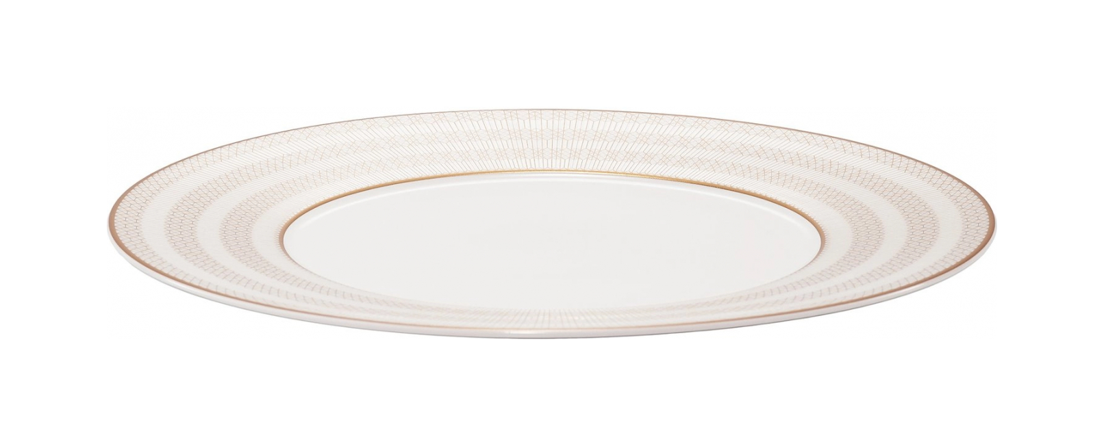 Набор тарелок обеденных ARCADIA 2 шт фарфор 27 см золотой Baccarat 2817042