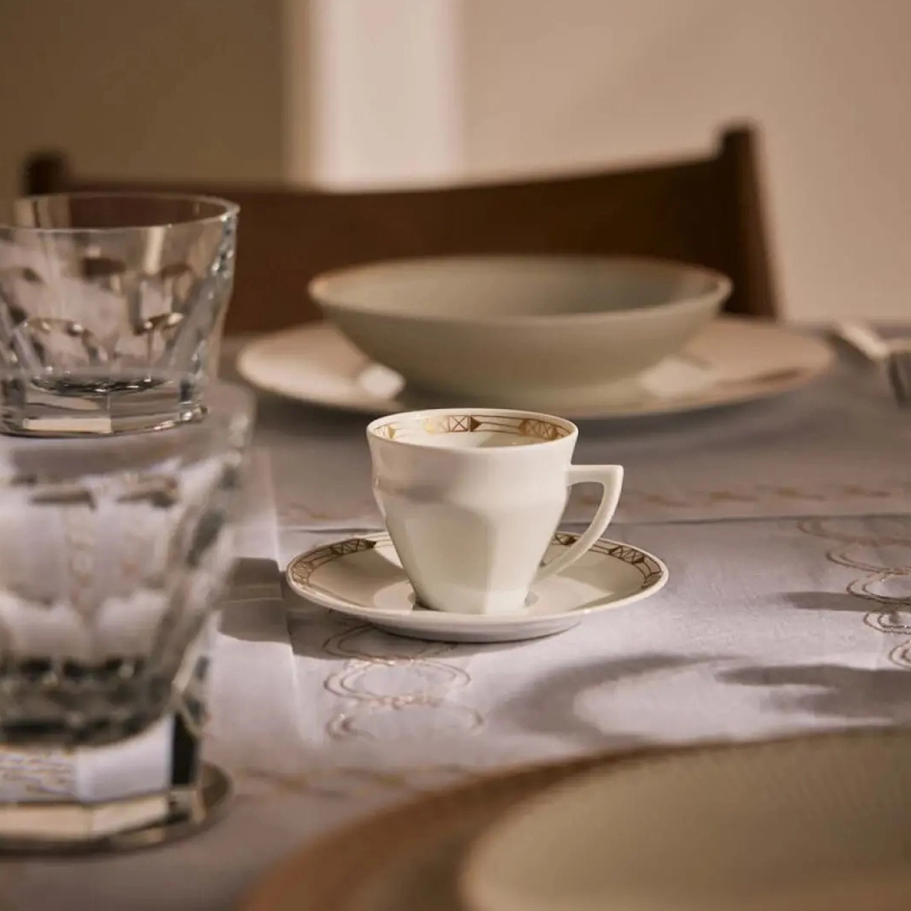 Набор чашек кофейных с блюдцами TALLEYRAND 2 шт фарфор – 2