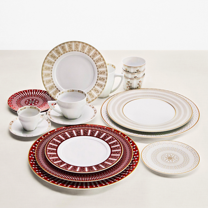 Набор чашек кофейных с блюдцами TALLEYRAND 2 шт фарфор Baccarat 2817030