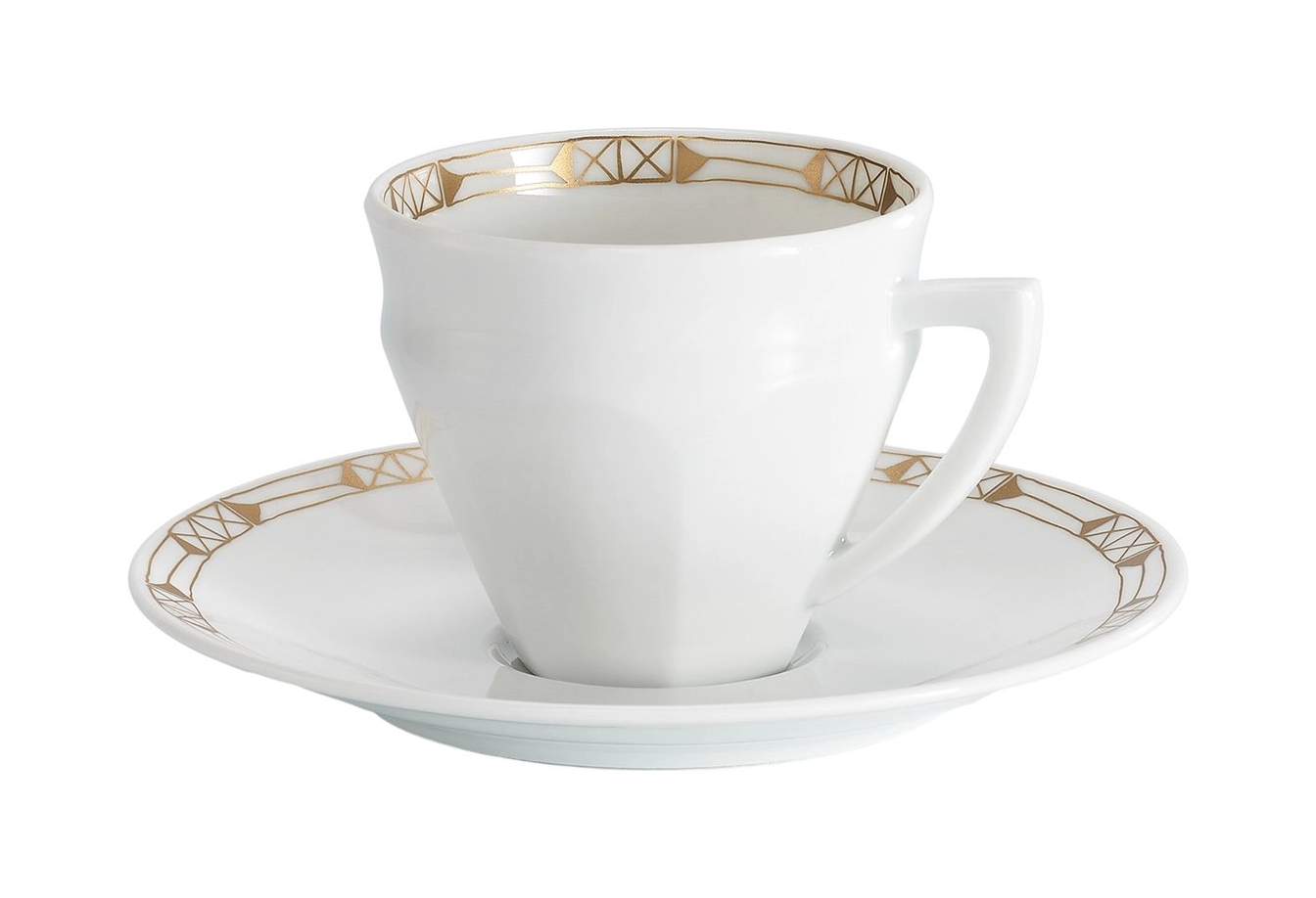 Набор чашек кофейных с блюдцами TALLEYRAND 2 шт фарфор Baccarat 2817030