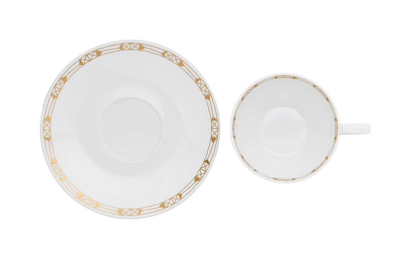 Набор чашек чайных с блюдцами TALLEYRAND 2 шт фарфор Baccarat 2817031