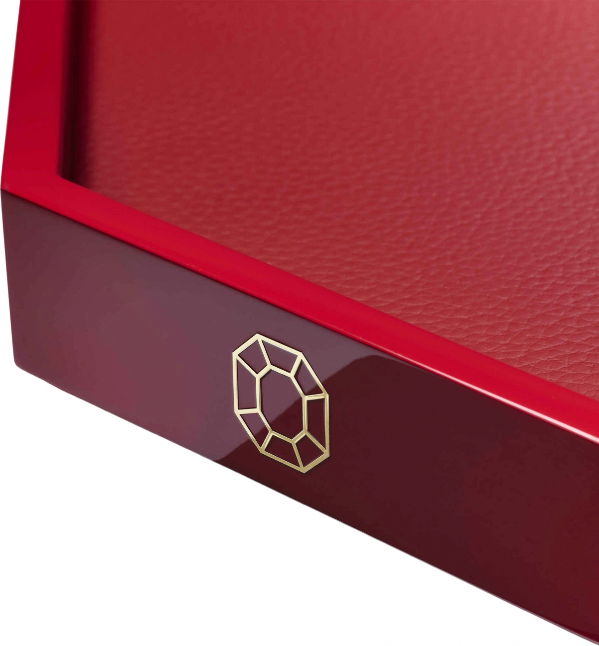 Поднос OCTOGONE L 60х40 см красный Baccarat 2816911