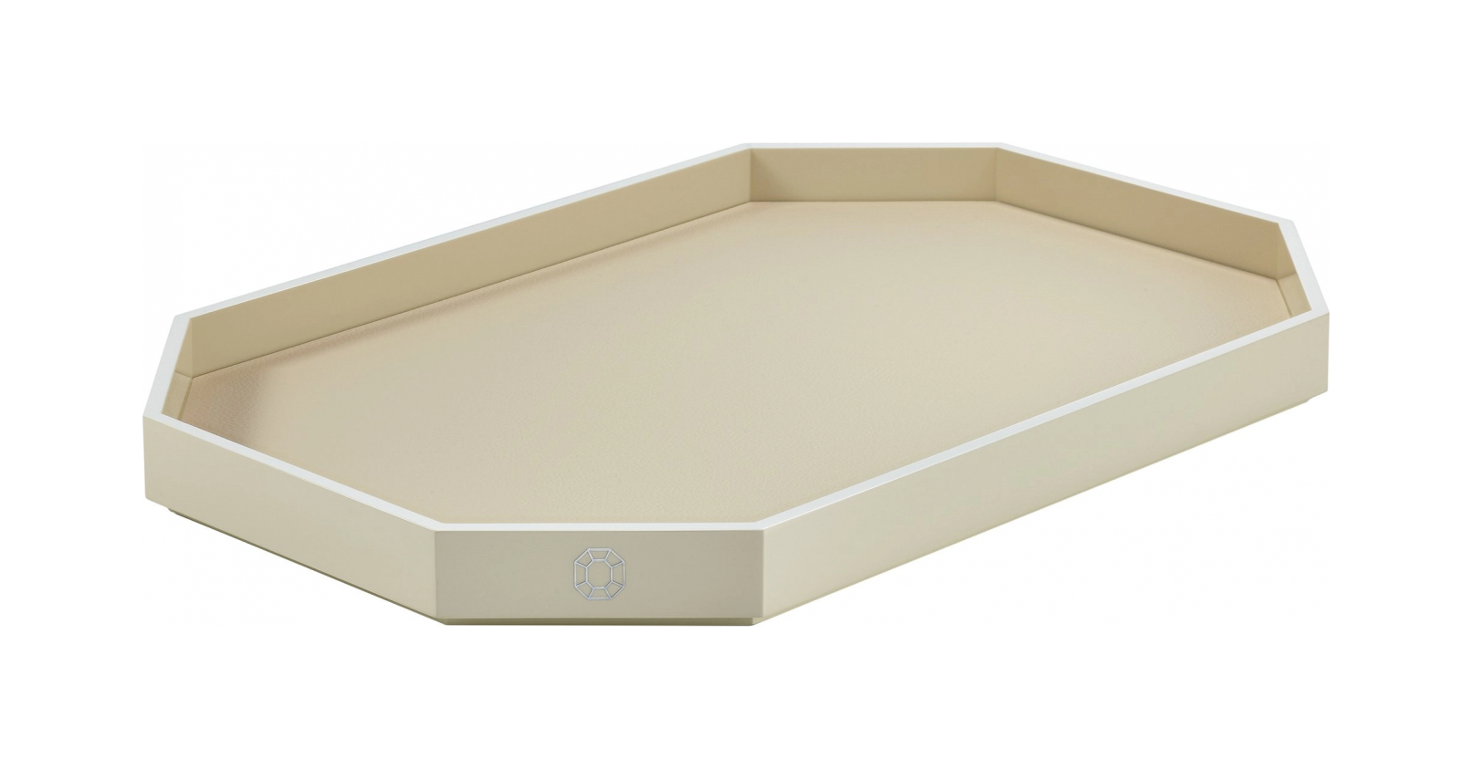 Поднос OCTOGONE L 60х40 см бежевый