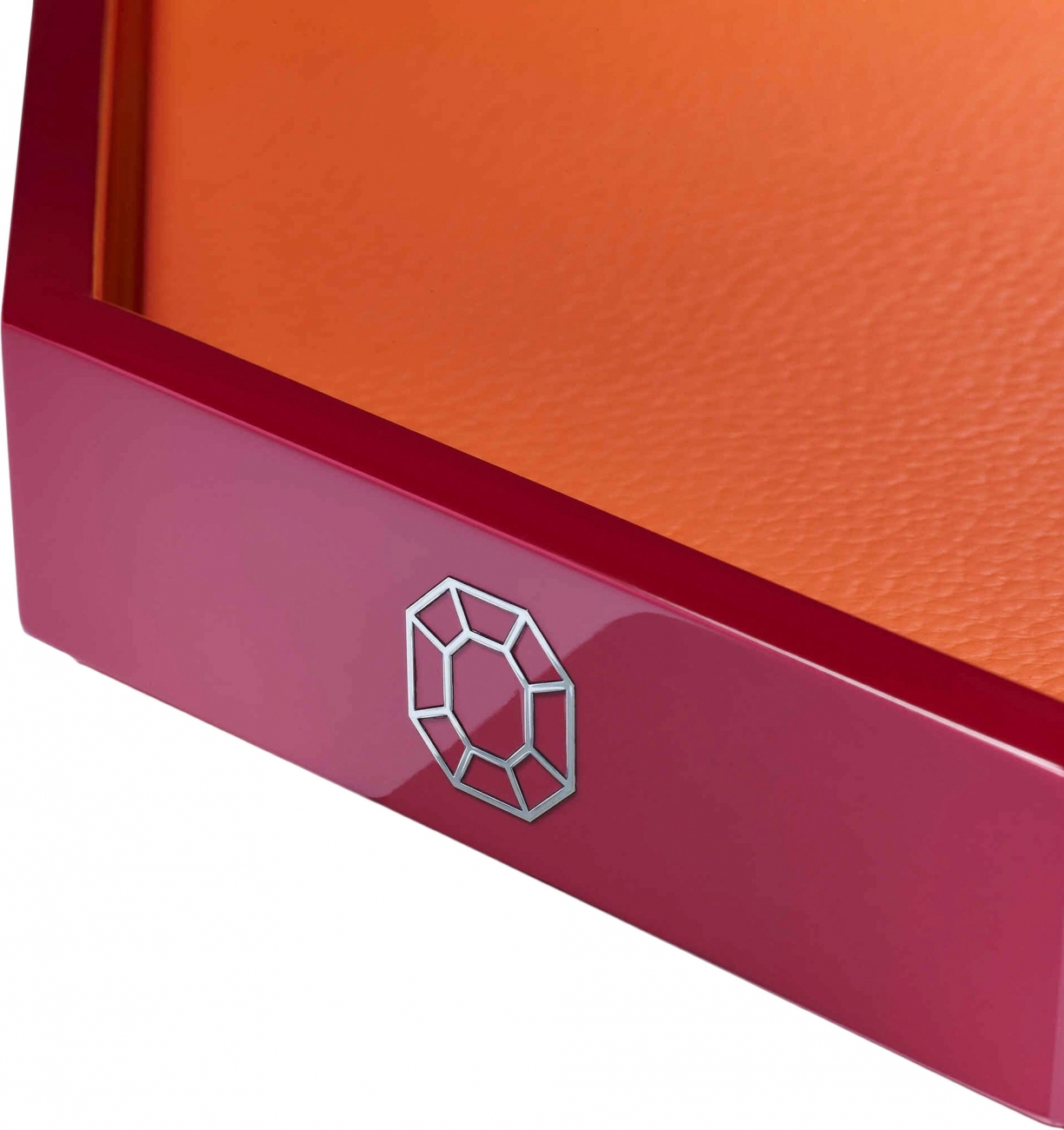 Поднос OCTOGONE S 33х23 см оранжевый Baccarat 2816922