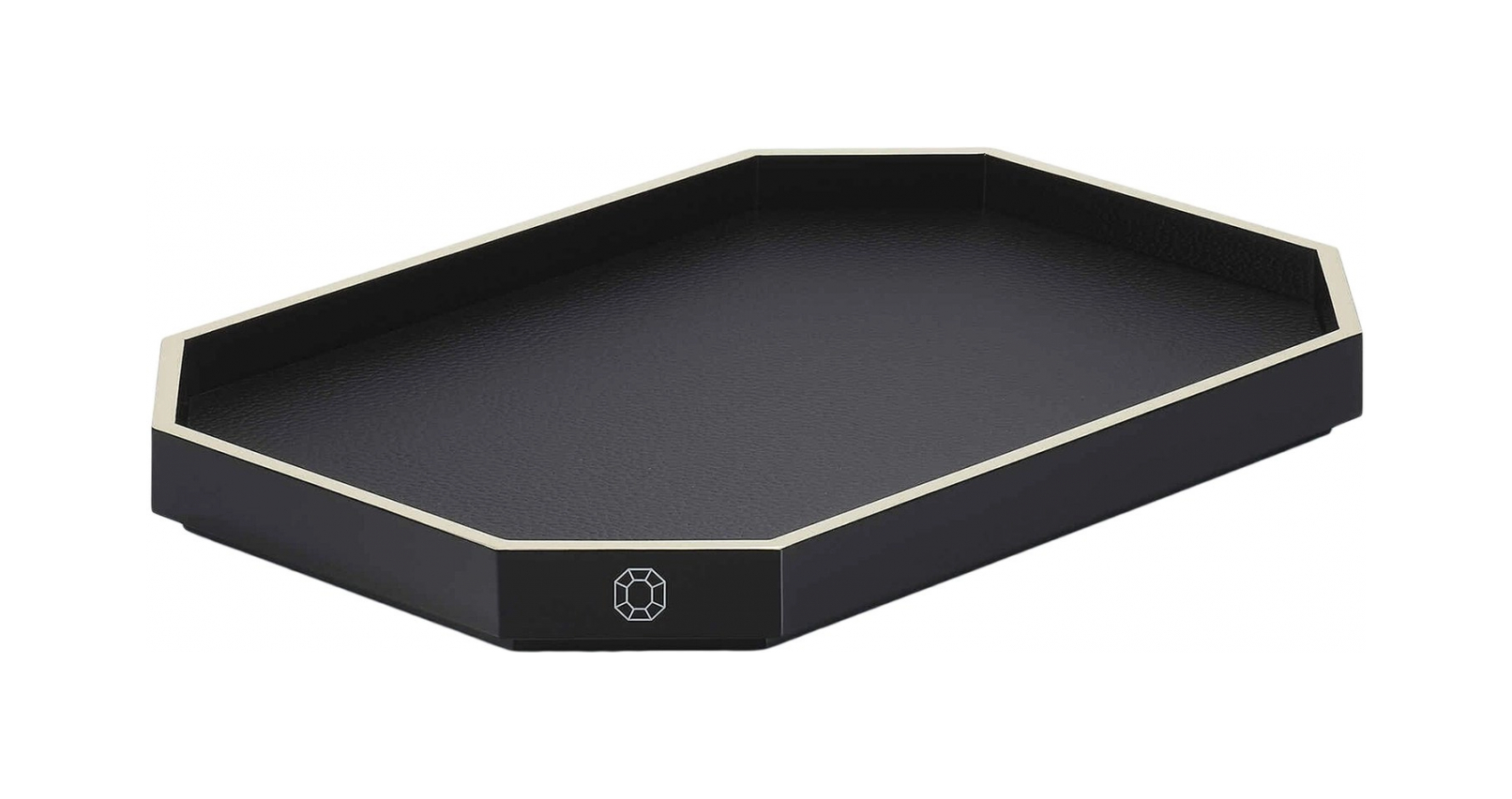 Поднос OCTOGONE S 33х23 см черный