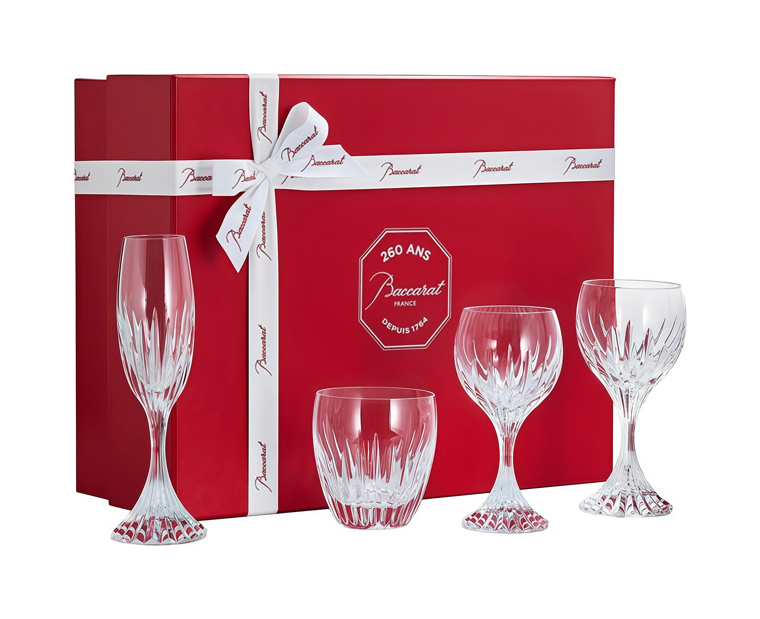 Набор из 4-х бокалов для дегустации MASSENA хрусталь