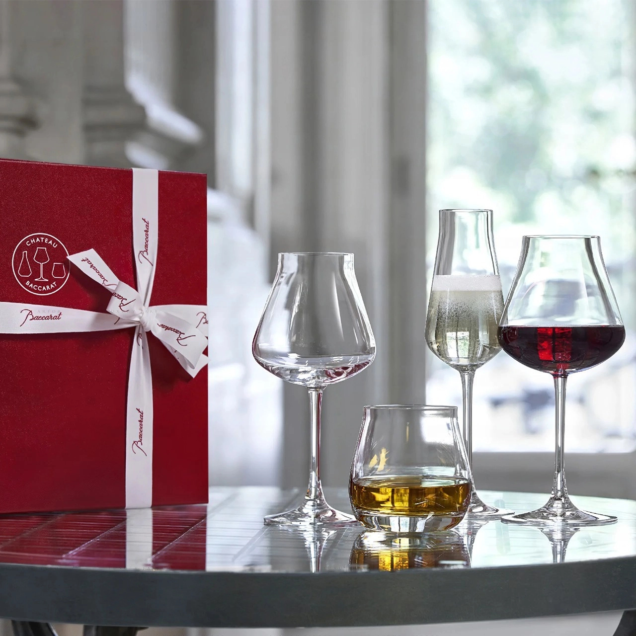 Набор из 6-ти бокалов CHATEAU для вина и шампанского хрусталь Baccarat 2817055