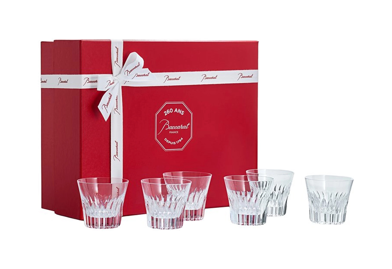 Набор из 6-ти бокалов для виски CRYSTA хрусталь прозрачный