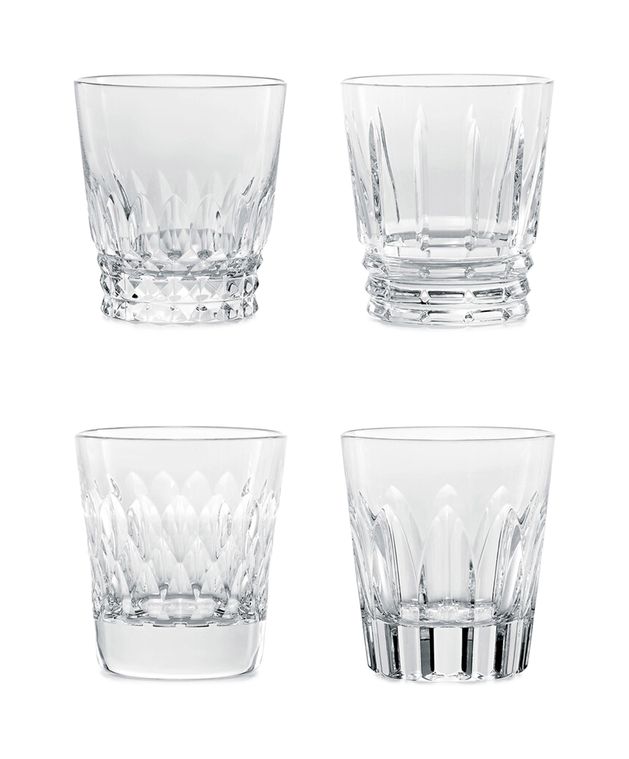 Набор из 4-х бокалов для виски VINTAGE хрусталь прозрачный