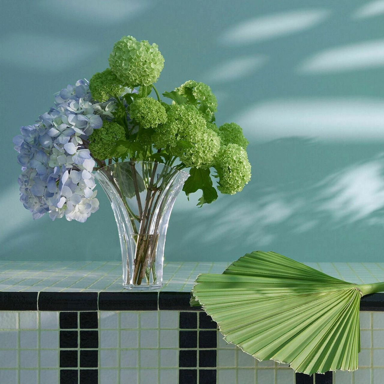 Ваза для цветов GINGKO 18 см прозрачная хрусталь Baccarat 1792567