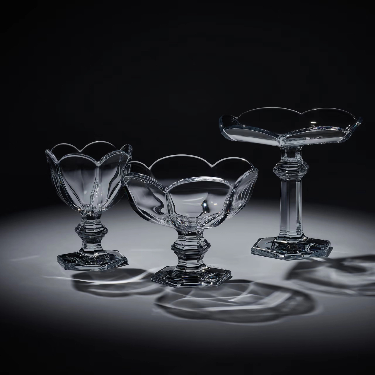 Чаша на ножке HARCOURT TULIPE 14 см хрусталь Baccarat 2815780