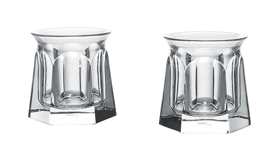 Набор из 2-х подсвечников TALLEYRAND UNIQUE 9 см хрусталь 