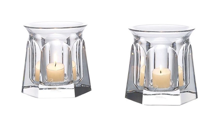 Набор из 2-х подсвечников TALLEYRAND UNIQUE 9 см хрусталь  Baccarat 2815140
