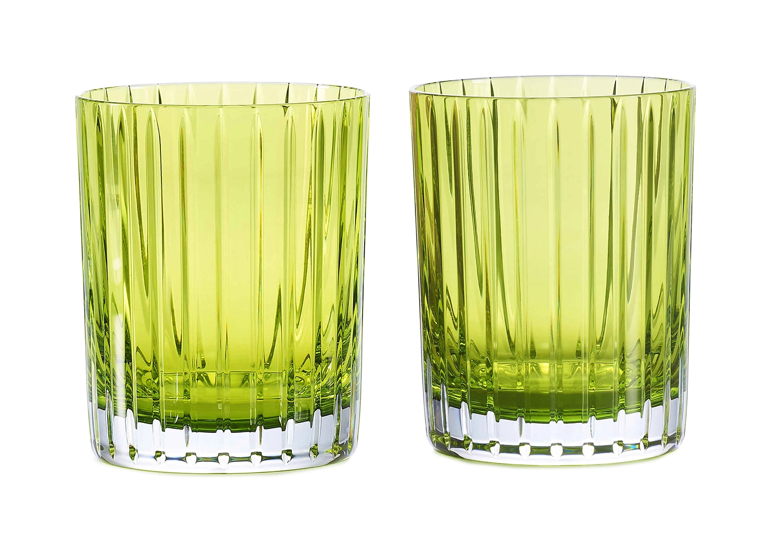 Набор из 2-х бокалов для виски HARMONIE 326 мл хрусталь оливковый
