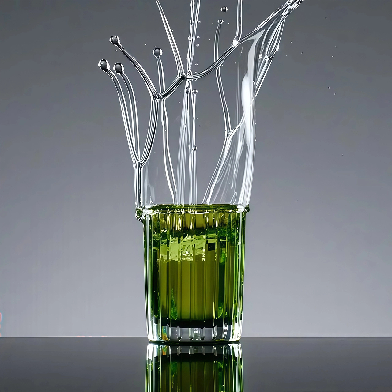 Набор из 2-х бокалов для виски HARMONIE 326 мл хрусталь оливковый – 2