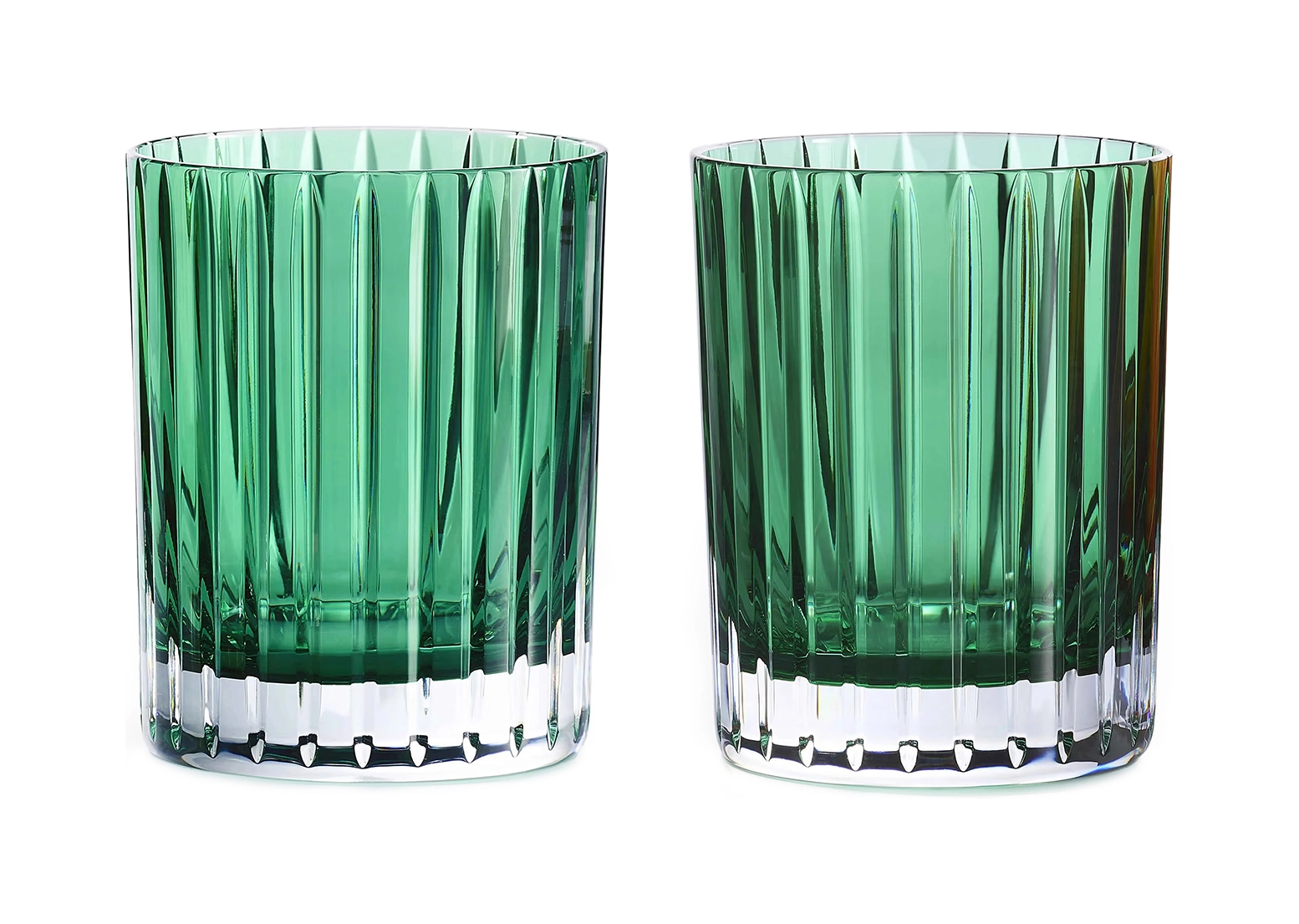 Набор из 2-х бокалов для виски HARMONIE 326 мл хрусталь зеленый