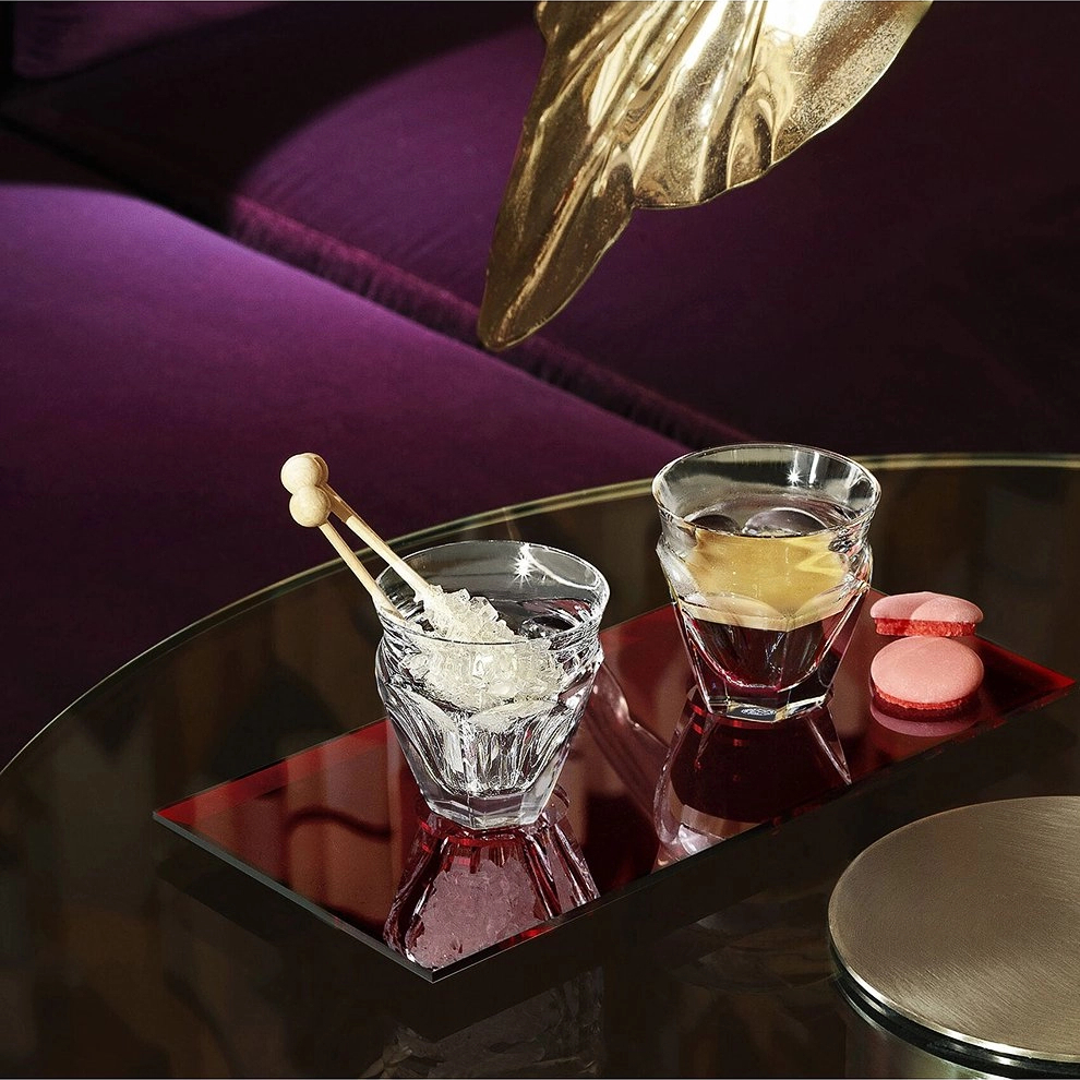 Набор из 2-х стаканов для кофе HARCOURT TALLEYRAND №7 90 мл с подносом Baccarat 2805283