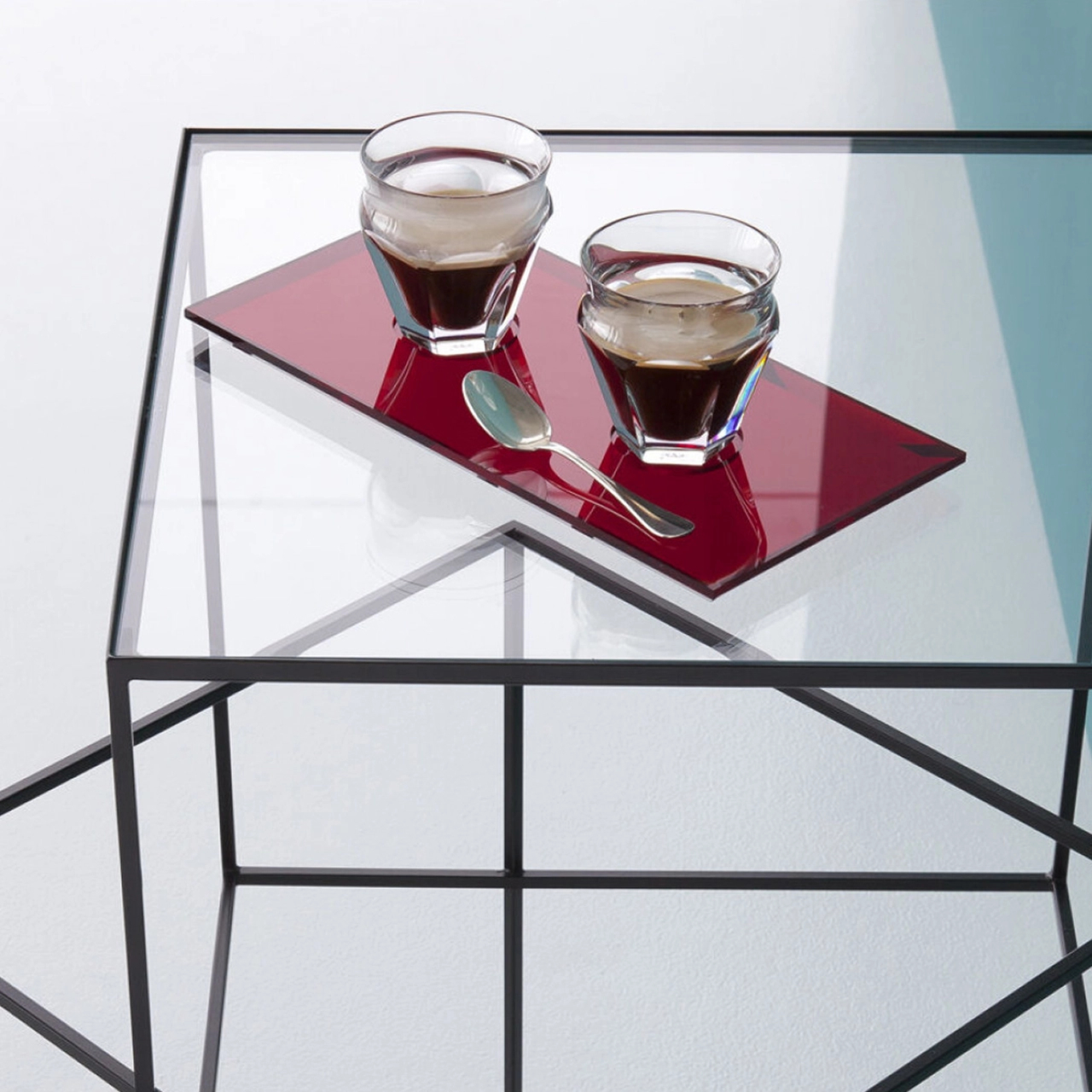 Набор из 2-х стаканов для кофе HARCOURT TALLEYRAND №7 90 мл с подносом Baccarat 2805283