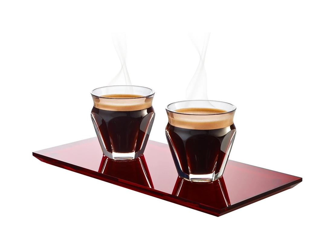 Набор из 2-х стаканов для кофе HARCOURT TALLEYRAND №7 90 мл с подносом Baccarat 2805283