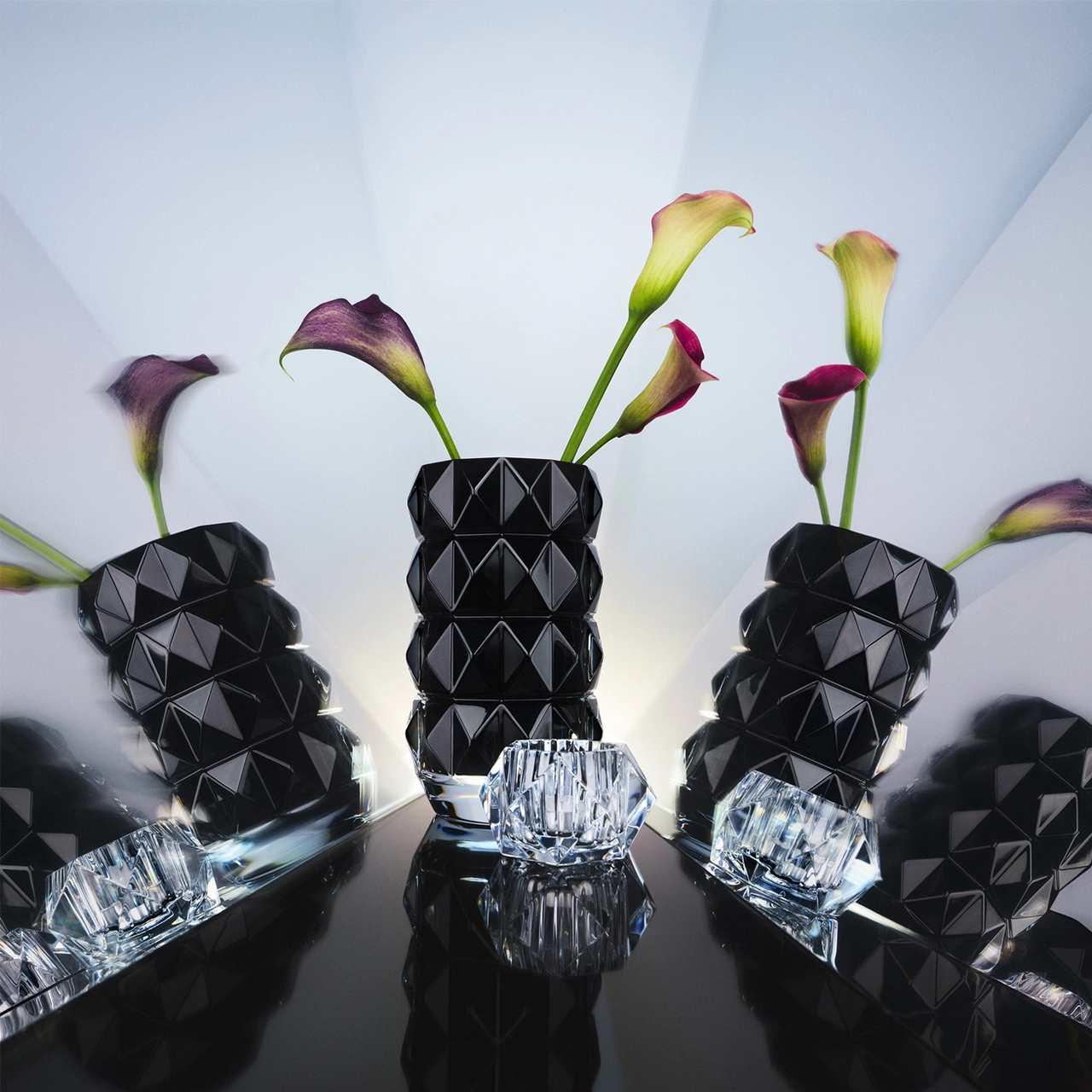 Набор из 2-х подсвечников LOUXOR 6 см хрусталь – 2