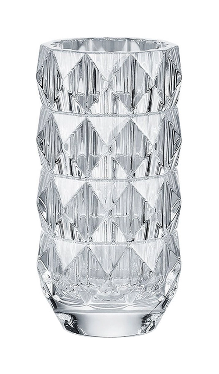 Ваза для цветов LOUXOR 15 см прозрачная круглая хрусталь