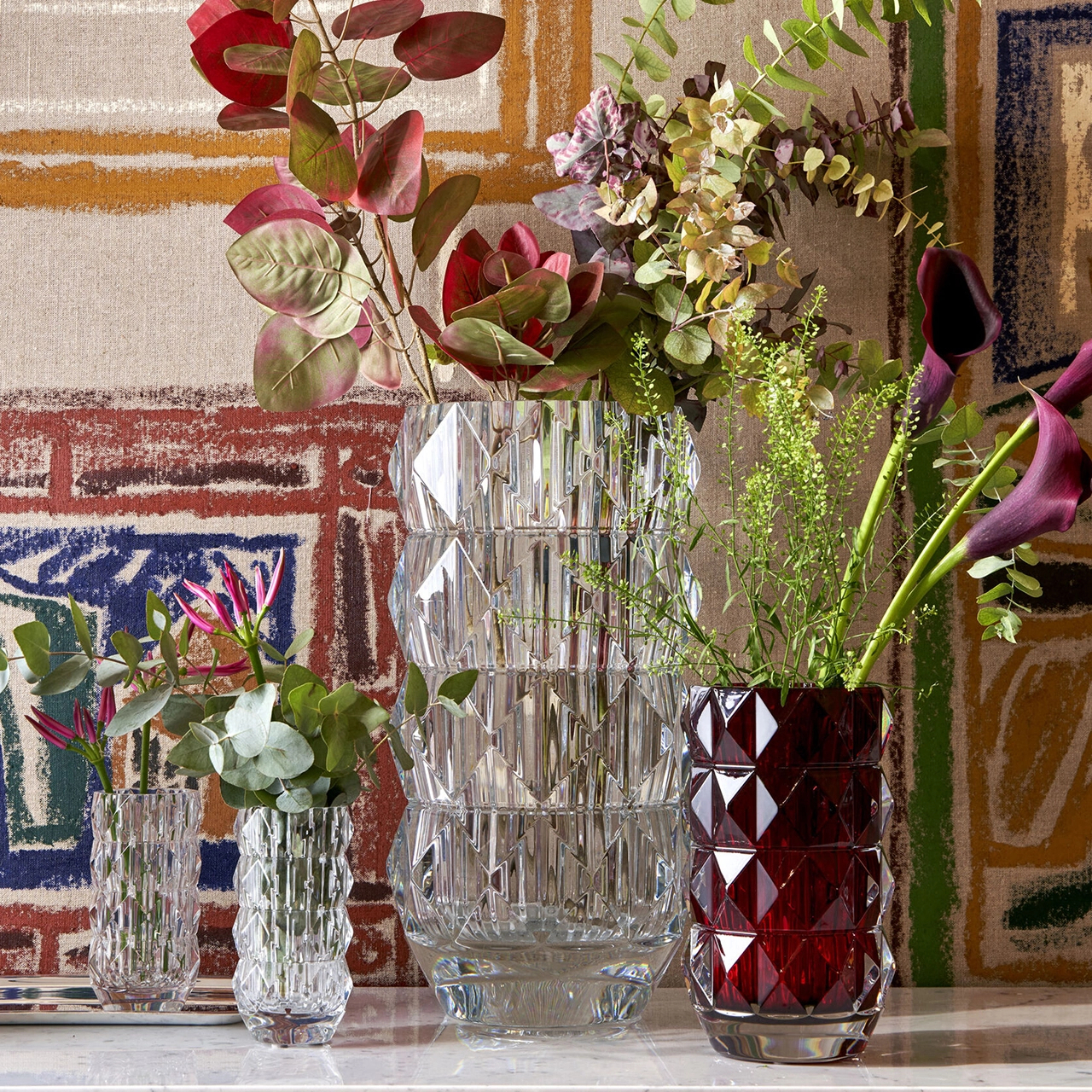 Ваза для цветов LOUXOR 15 см прозрачная круглая хрусталь Baccarat 2813291