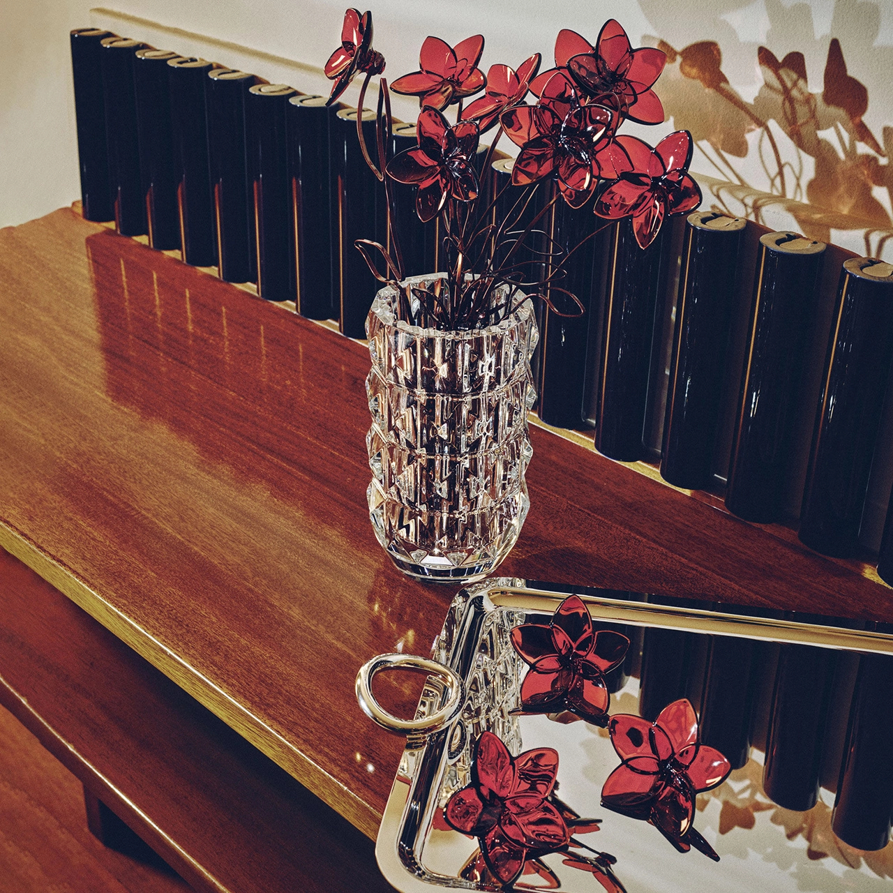 Ваза для цветов LOUXOR 15 см прозрачная круглая хрусталь Baccarat 2813291